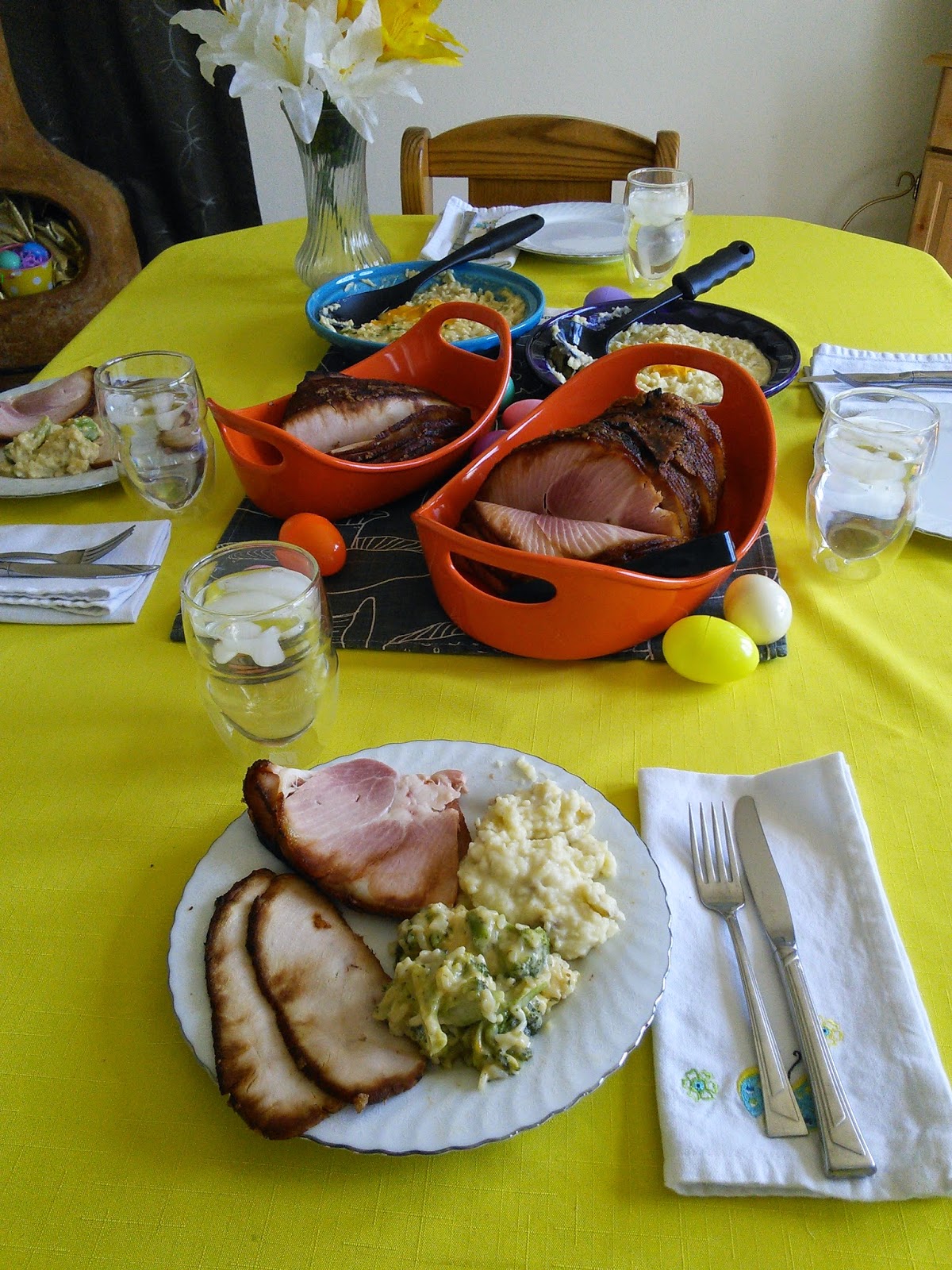 Honey baked 2024 ham easter dinner